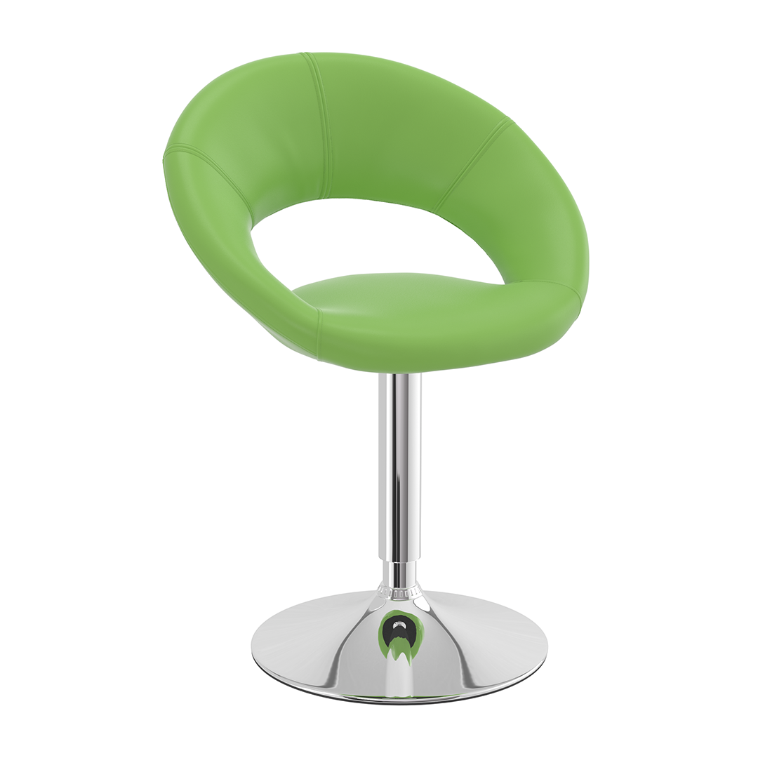 Faux Leather Swivel Dining Chair - Springwell