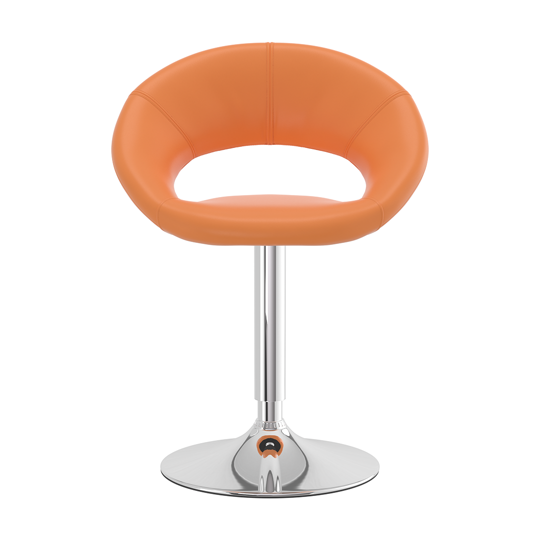 Faux Leather Swivel Dining Chair - Springwell