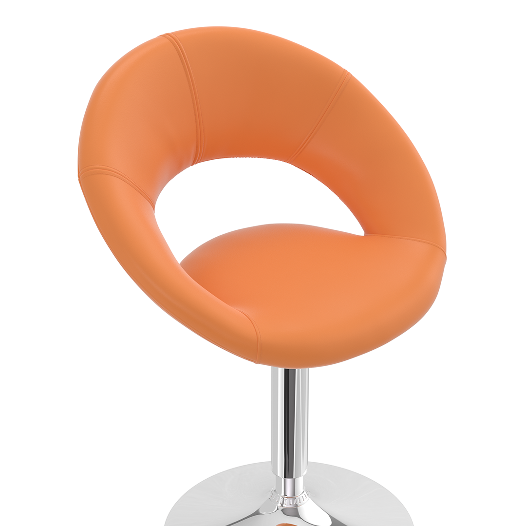 Faux Leather Swivel Dining Chair - Springwell