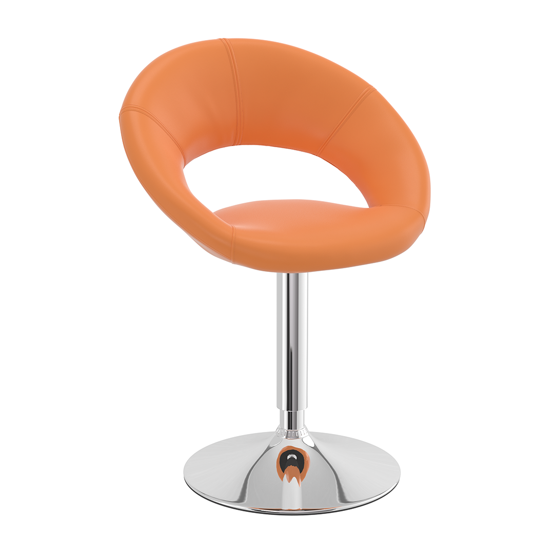 Faux Leather Swivel Dining Chair - Springwell