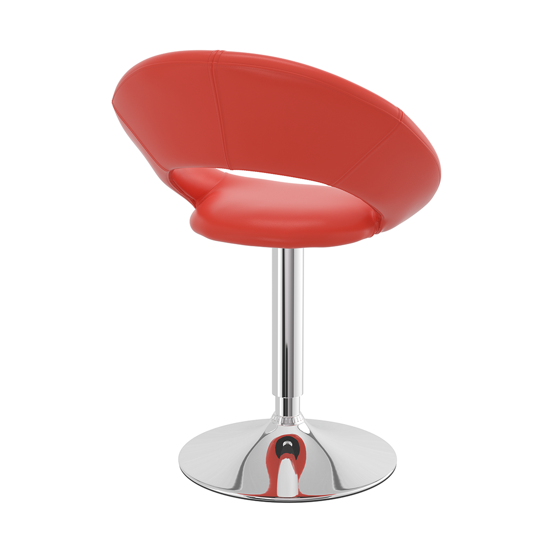 Faux Leather Swivel Dining Chair - Springwell