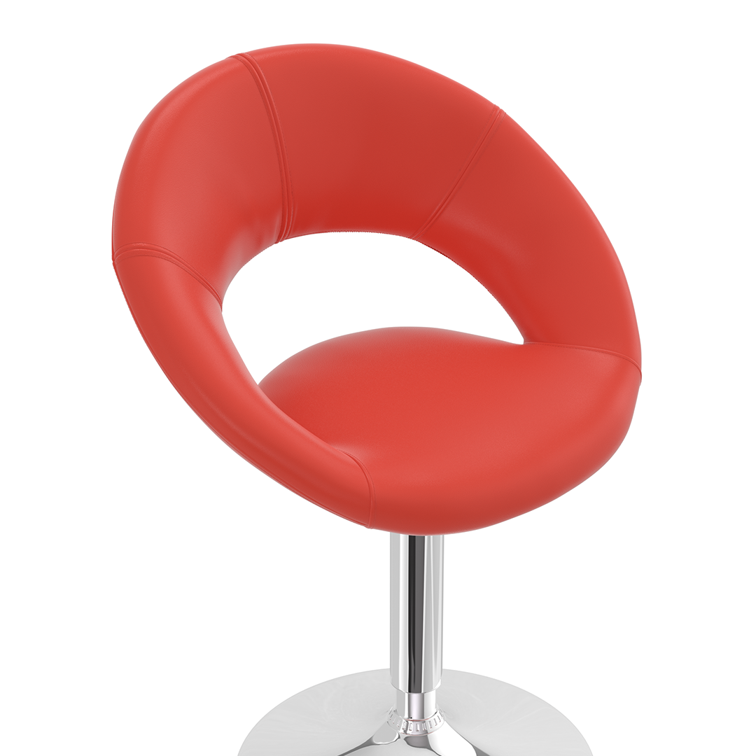 Faux Leather Swivel Dining Chair - Springwell