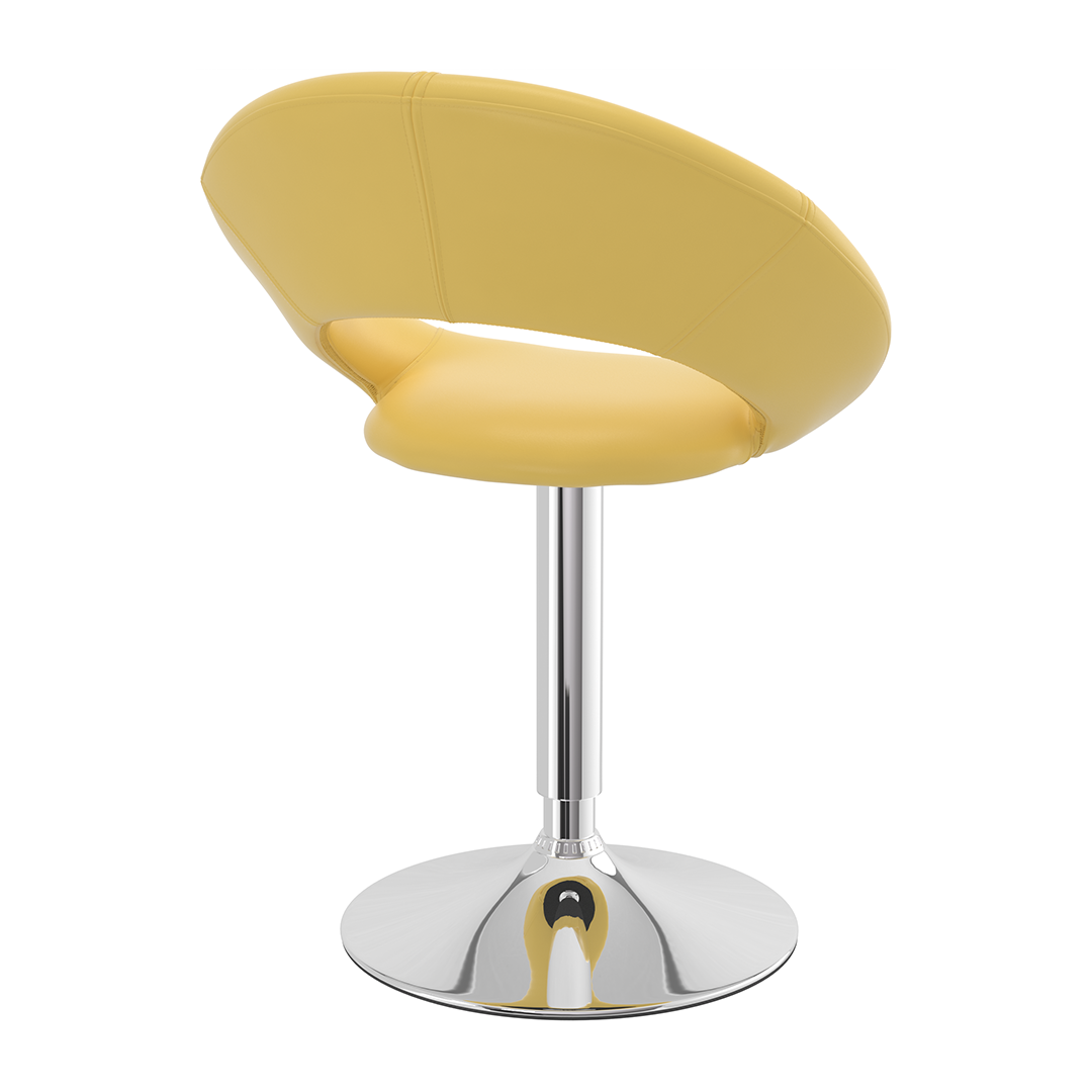 Faux Leather Swivel Dining Chair - Springwell