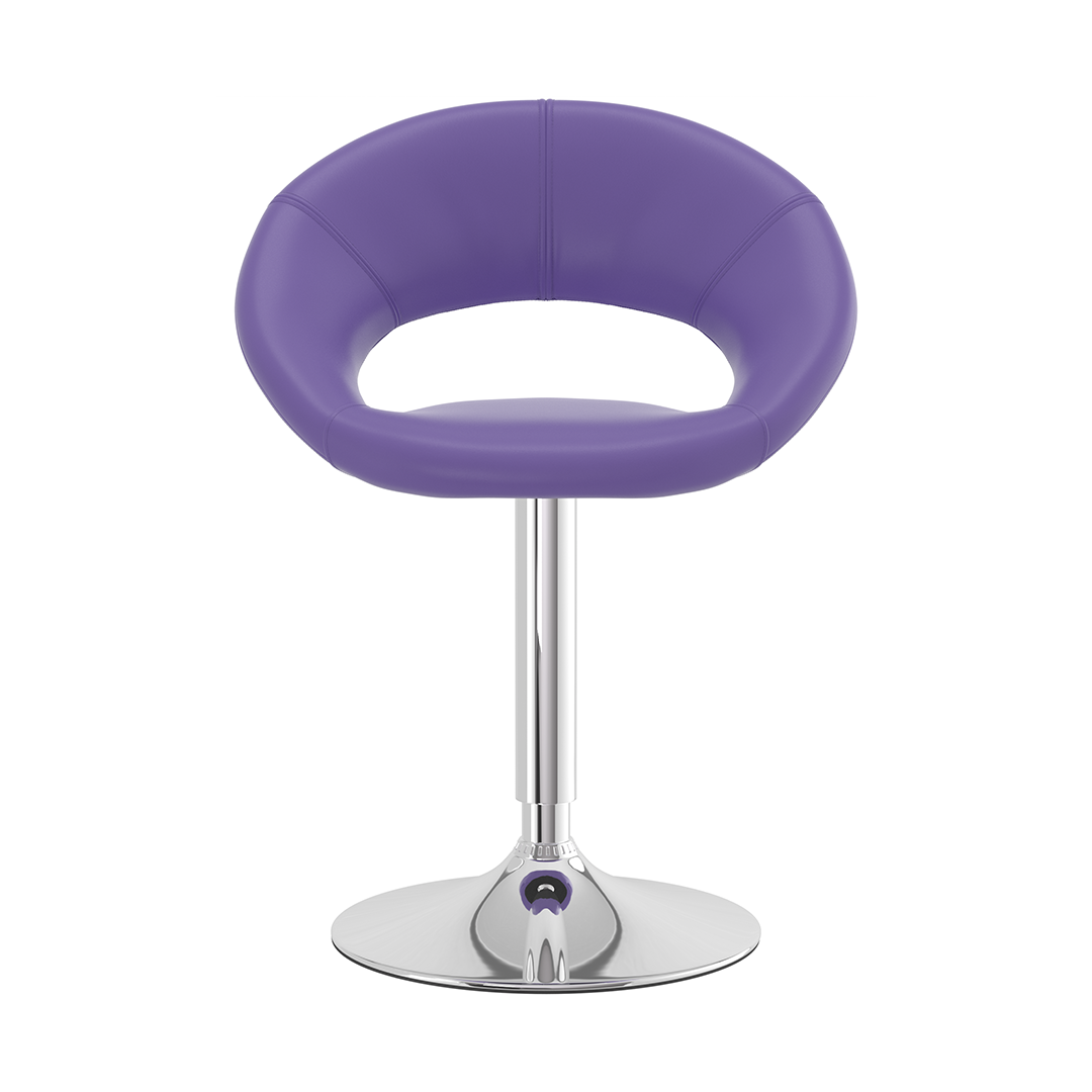 Faux Leather Swivel Dining Chair - Springwell