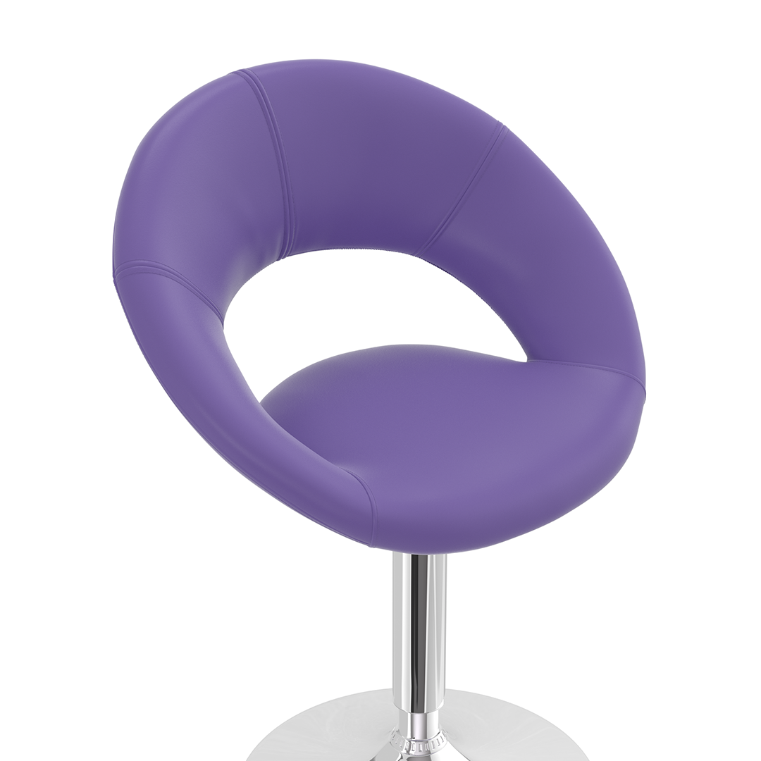 Faux Leather Swivel Dining Chair - Springwell