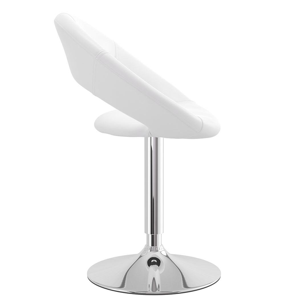 Faux Leather Swivel Dining Chair - Springwell