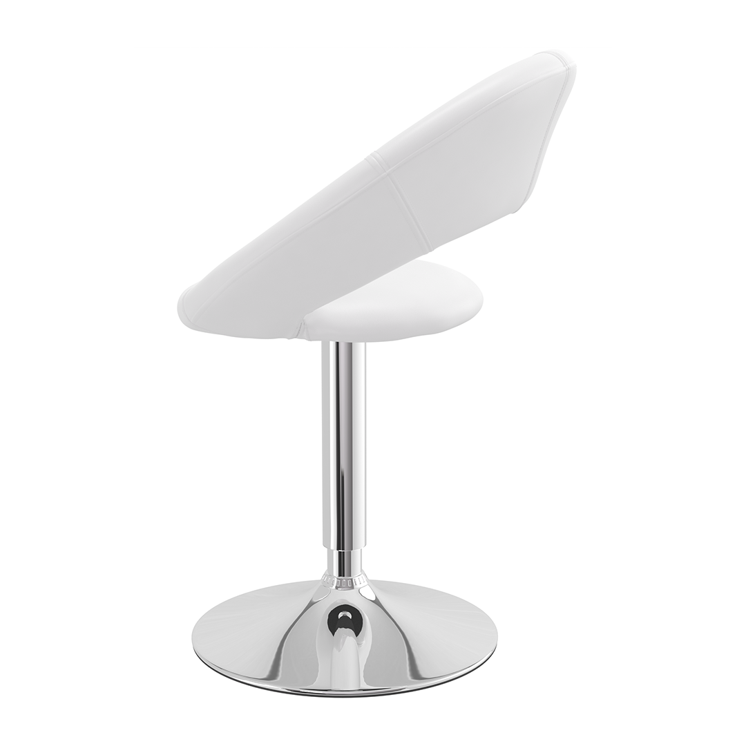 Faux Leather Swivel Dining Chair - Springwell