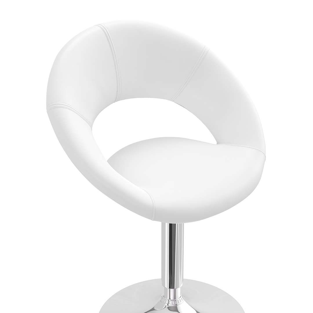 Faux Leather Swivel Dining Chair - Springwell