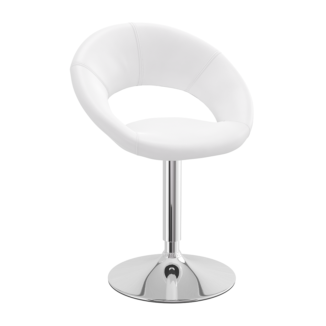 Faux Leather Swivel Dining Chair - Springwell