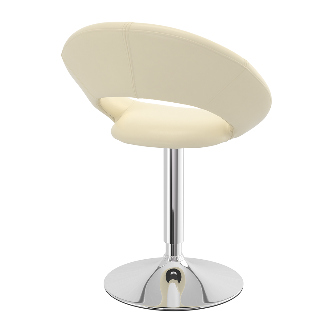 Faux Leather Swivel Dining Chair - Springwell