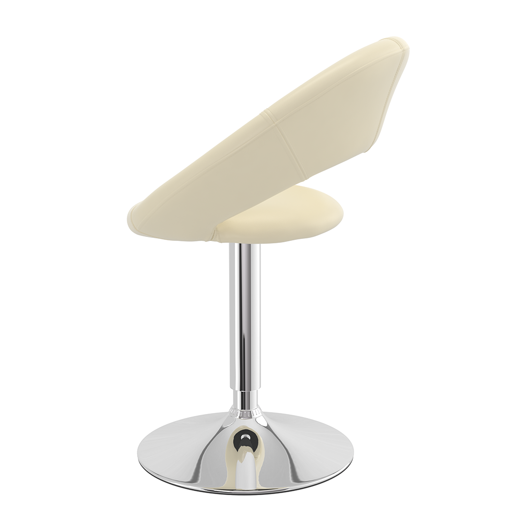 Faux Leather Swivel Dining Chair - Springwell