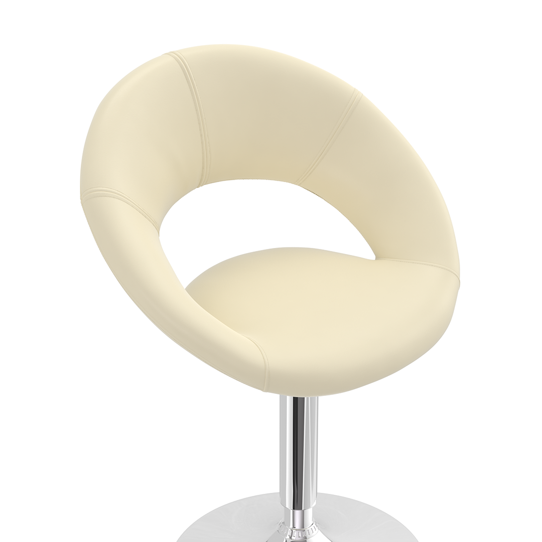 Faux Leather Swivel Dining Chair - Springwell