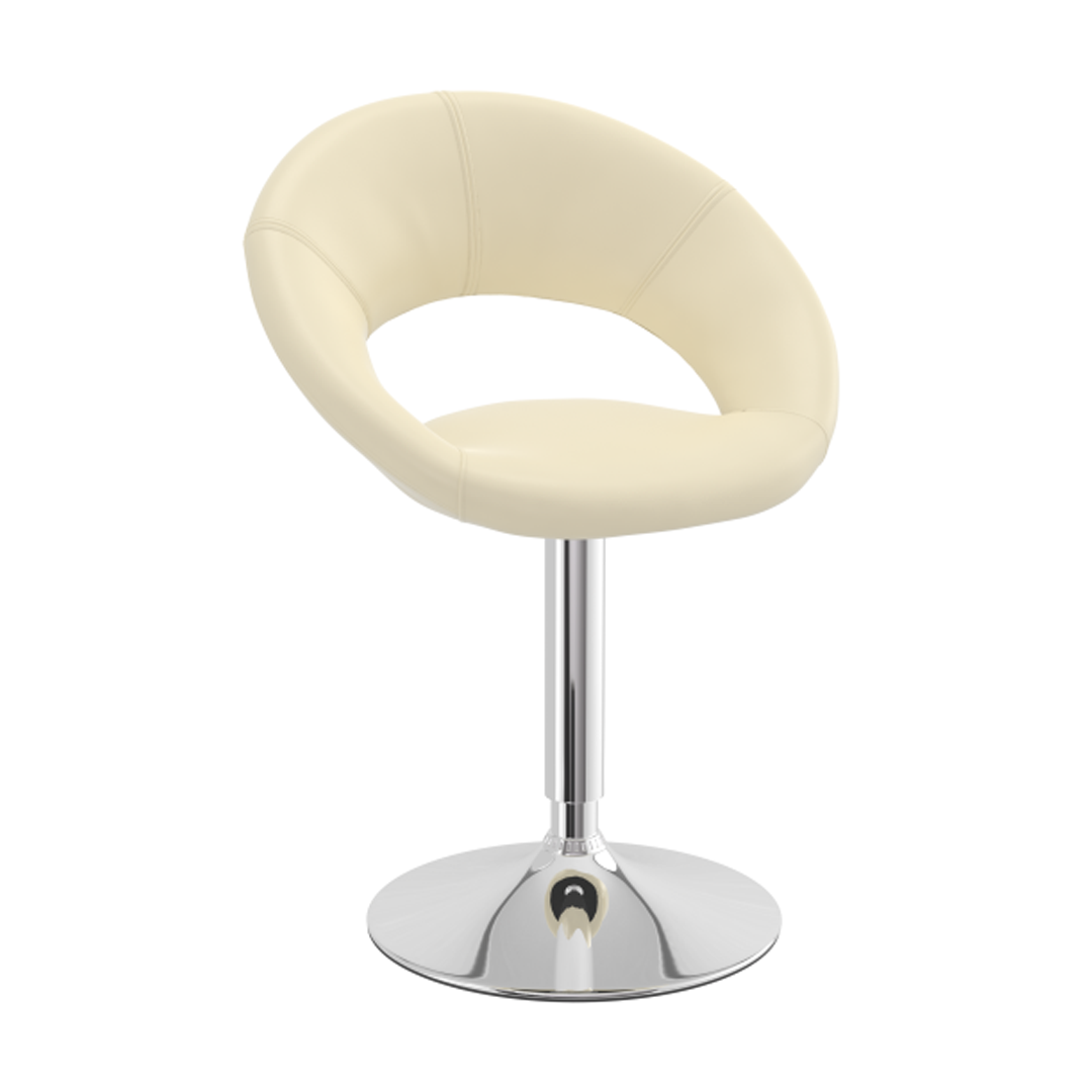 Faux Leather Swivel Dining Chair - Springwell