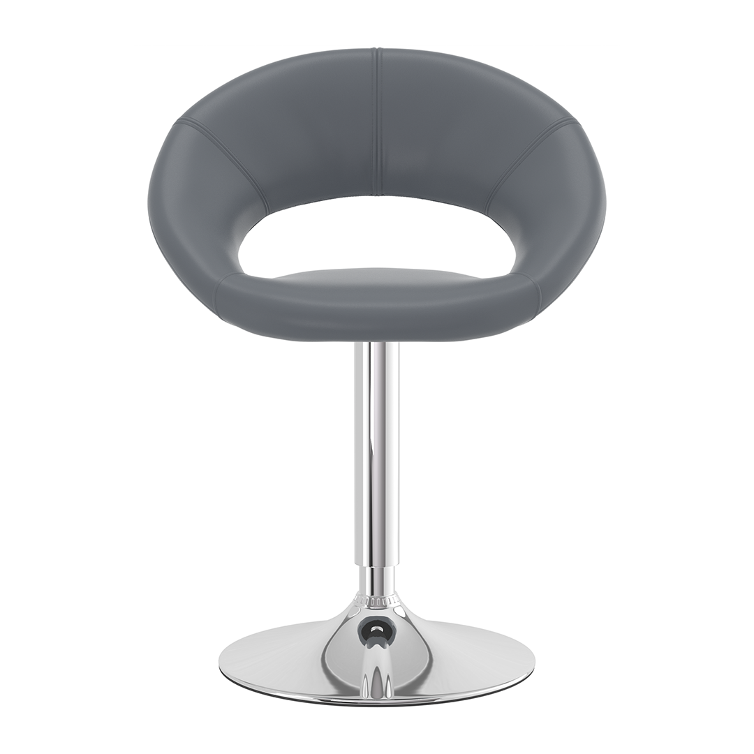 Faux Leather Swivel Dining Chair - Springwell