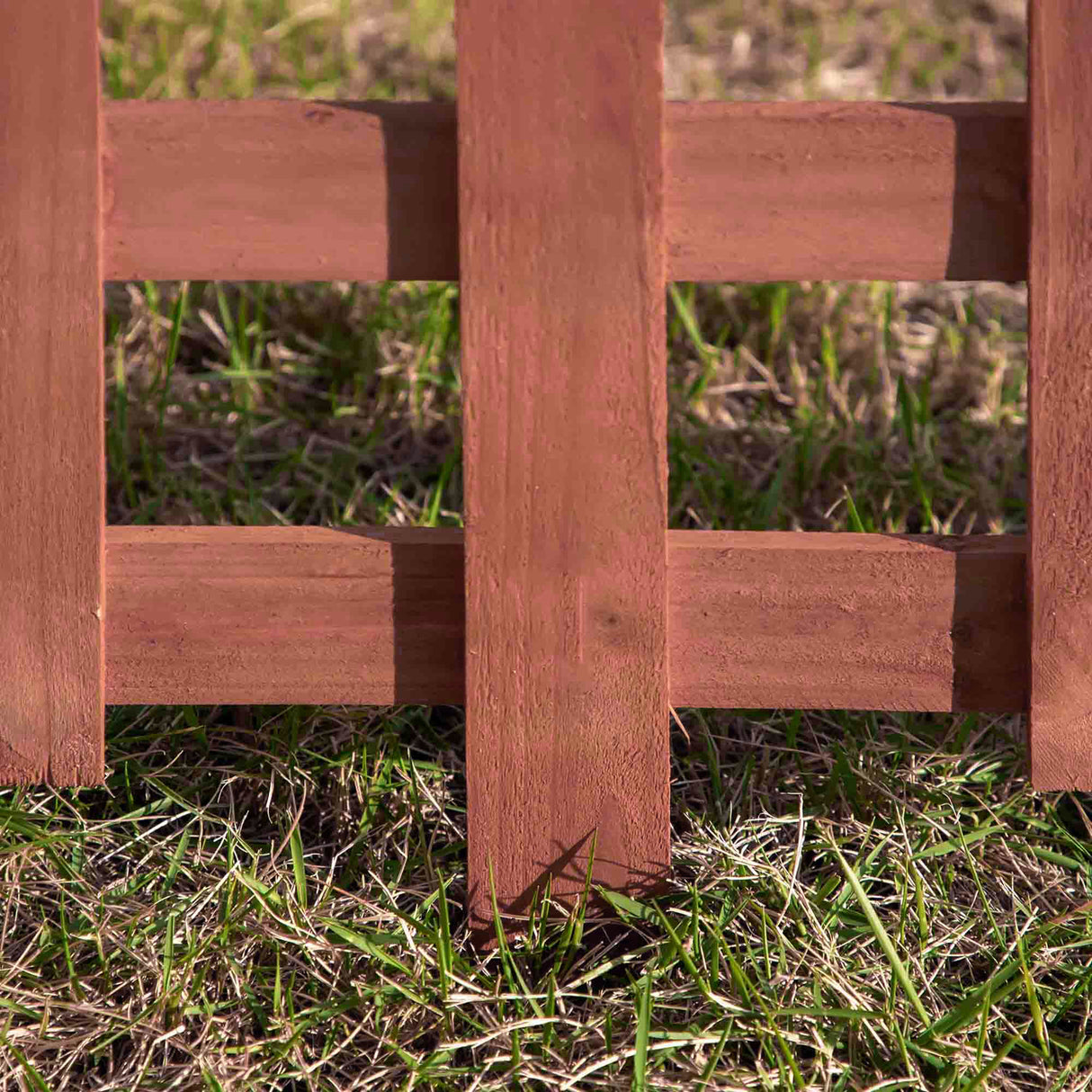 Fir Wood Garden Fixed Picket Fence Panels 60cm Wide in Set Of 12 - Velmora