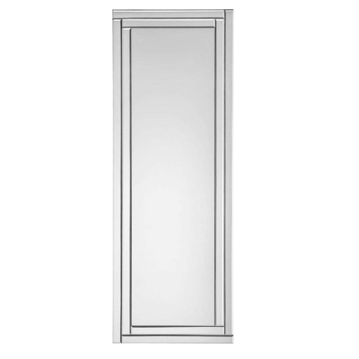 Glass Frameless Standing Dressing Mirror - Deco