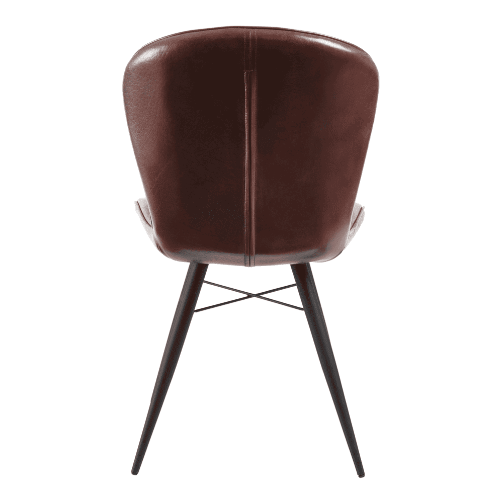Genuine Leather Accent Chair - Lars