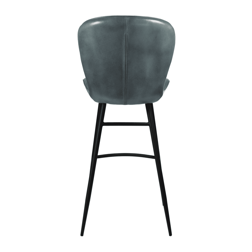 Genuine Leather Bar Stool - Lars