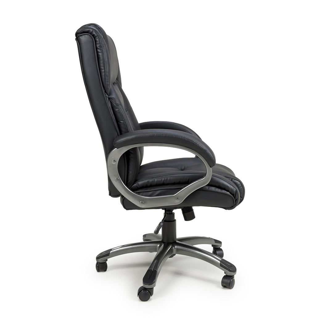 Genuine Leather Home And Office Chair - Regent
