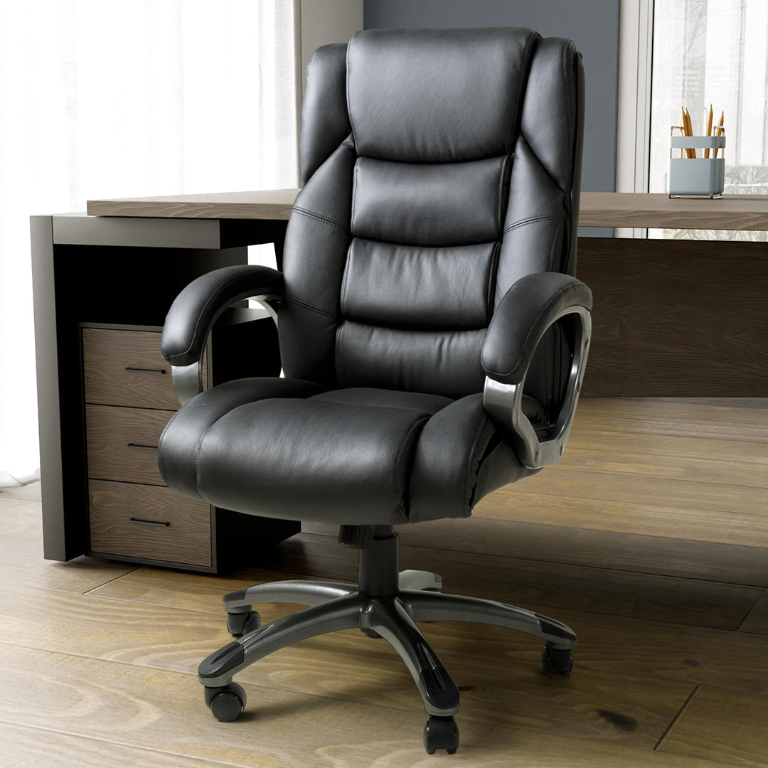 Genuine Leather Home And Office Chair - Regent