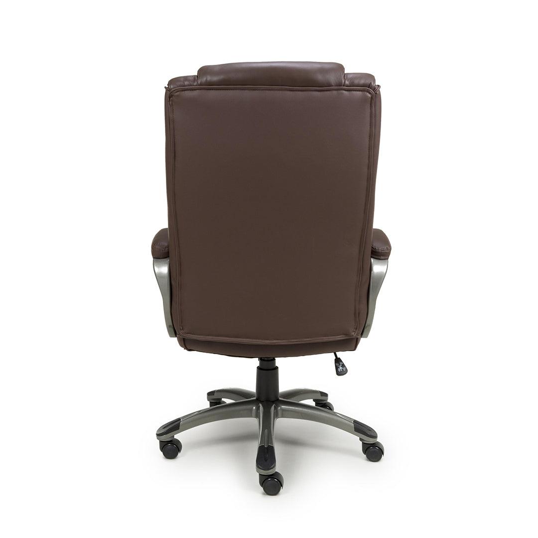Genuine Leather Home And Office Chair - Regent