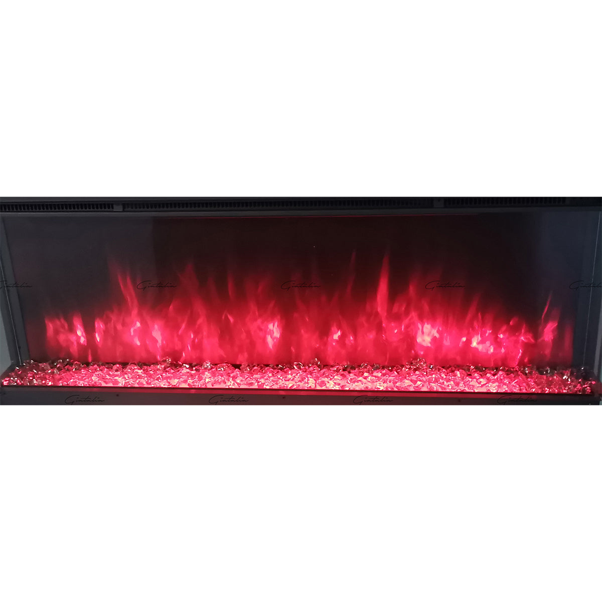 Glass 3D Panoramic Electric Fire 60 Inch - Luvelle