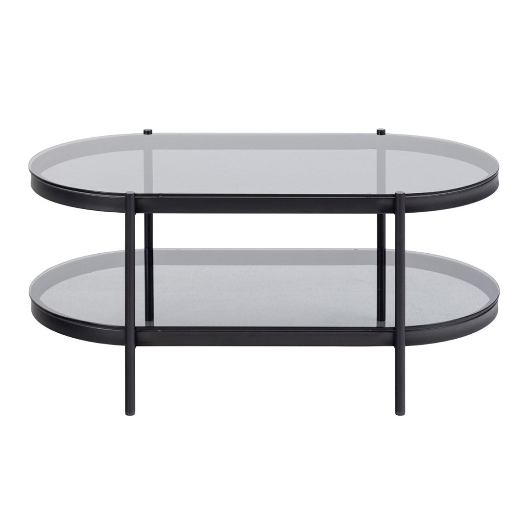 Glass Coffee Table Oval - Bayonne