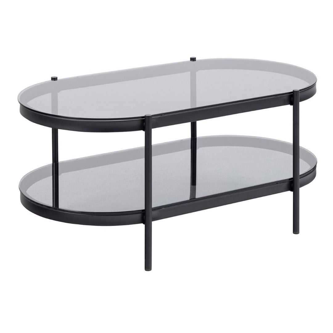 Glass Coffee Table Oval - Bayonne