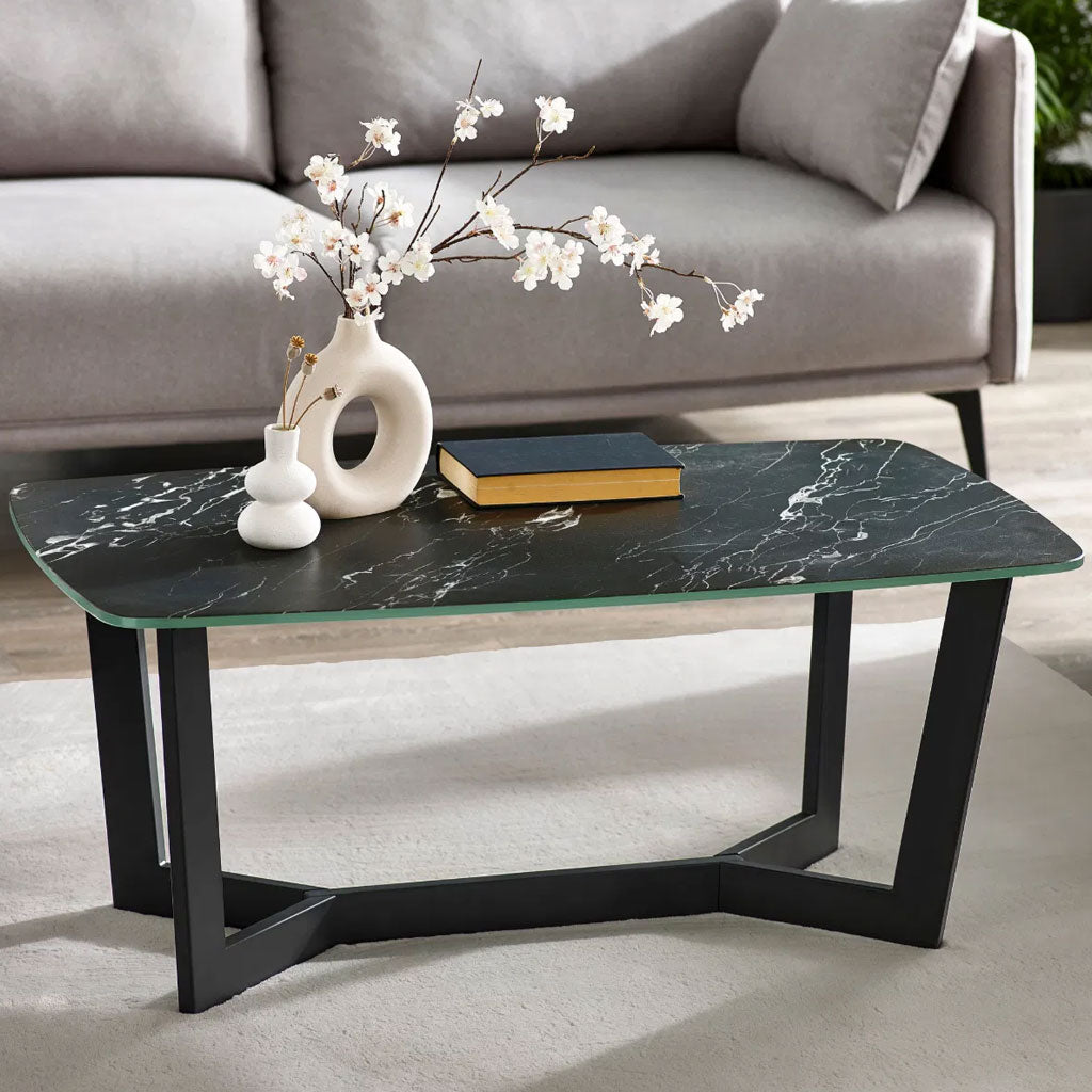 Glass Coffee Table Rectangular - Olympus