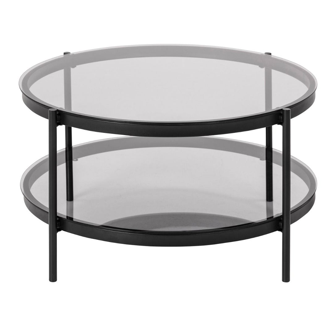 Glass Coffee Table Round - Bayonne