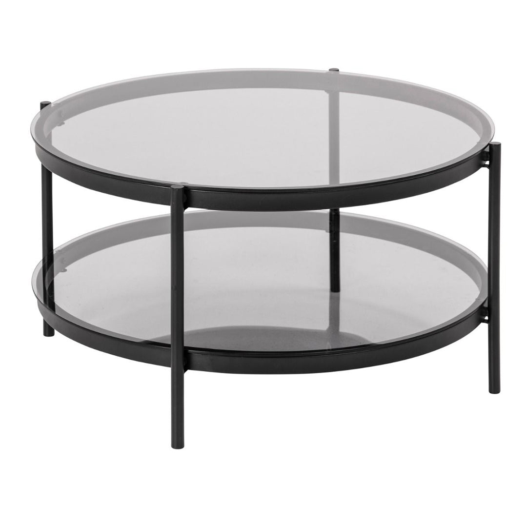 Glass Coffee Table Round - Bayonne