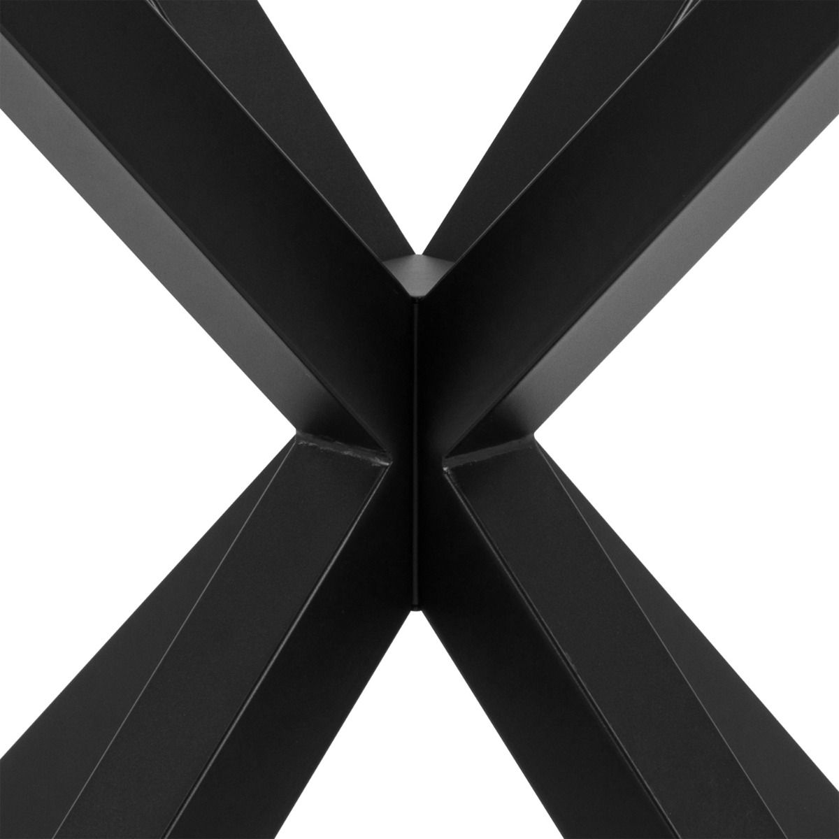 Glass Dining Table for 4 People 119cm Round - Heaven