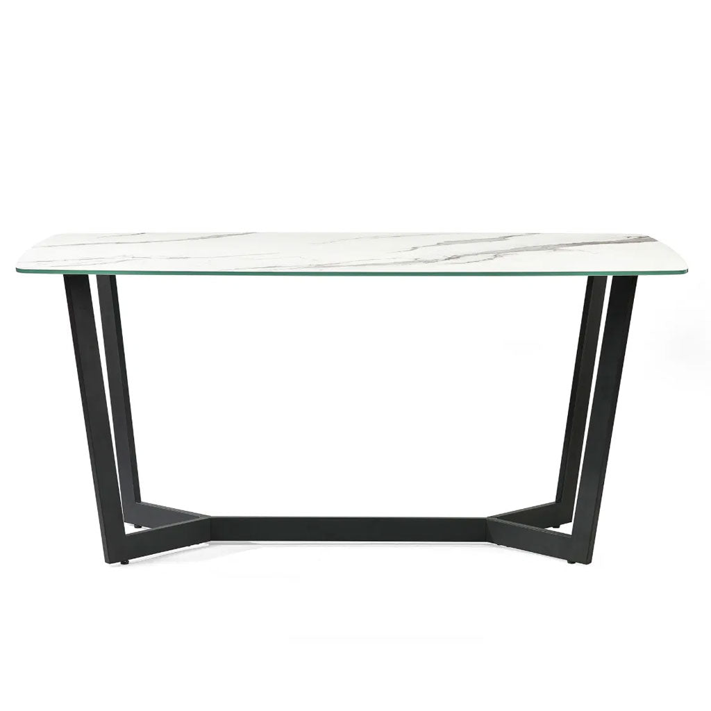 Glass Dining Table for 6 People - Olympus