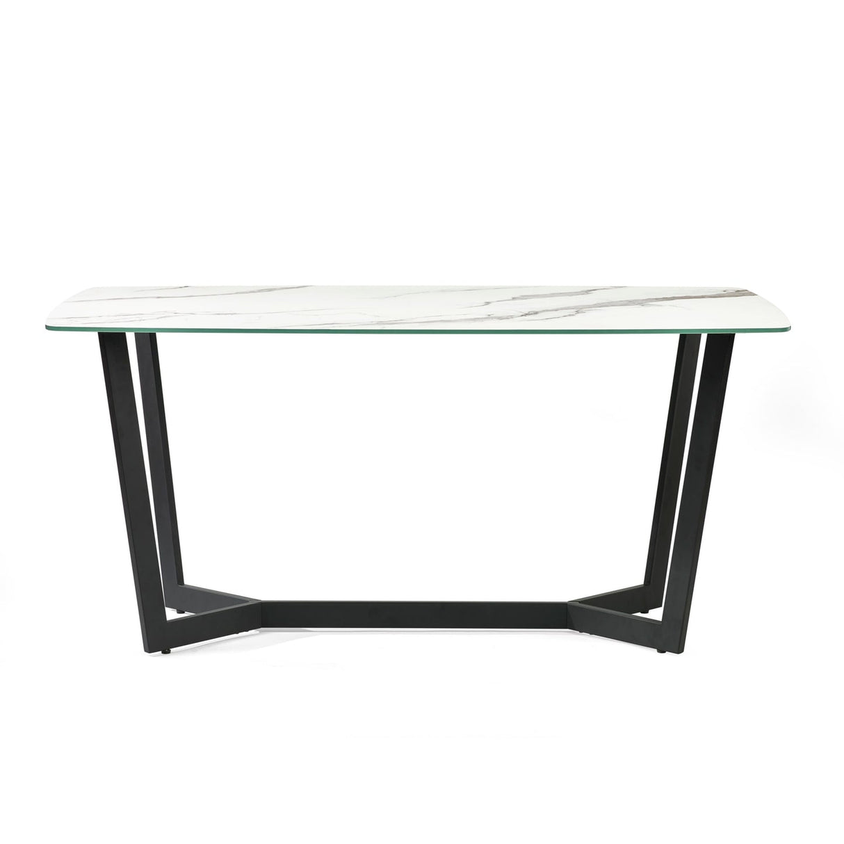 Glass Dining Table for 6 People - Olympus