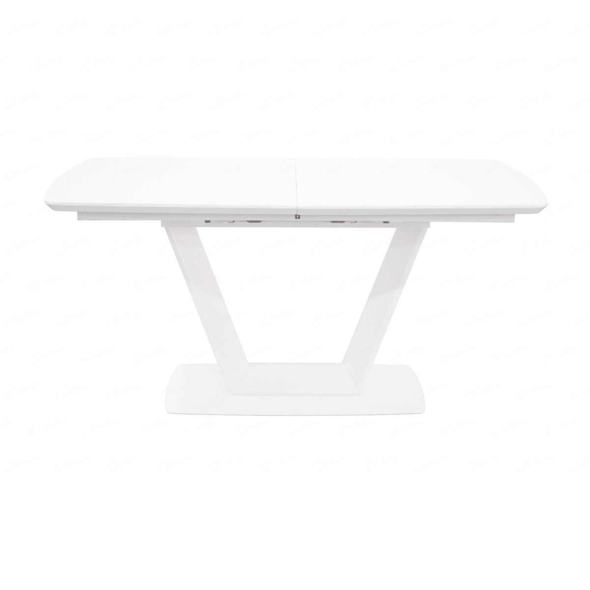 Glass Top Dining Table for 6 to 8 People Extending - Logato