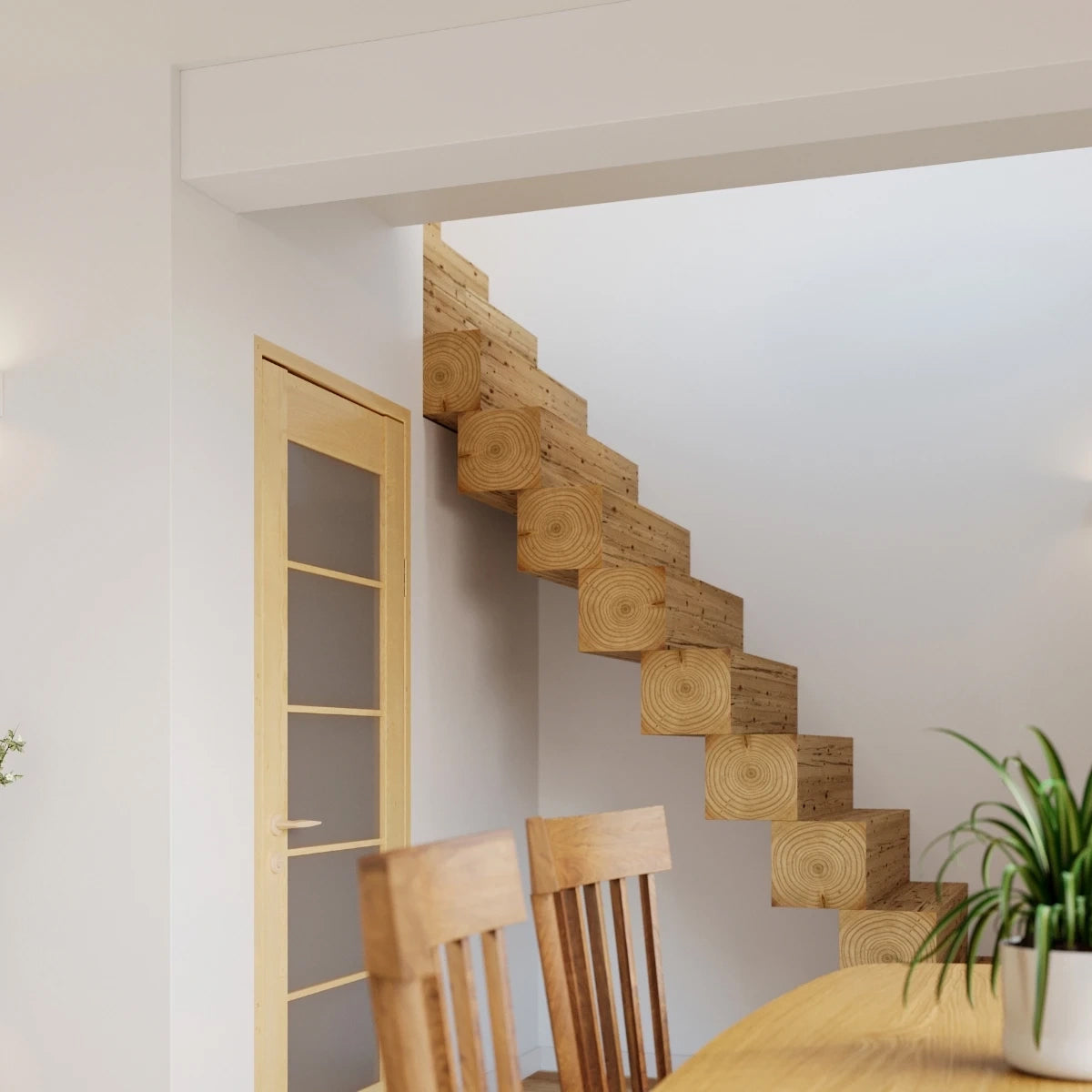 Glass Wall Light With Ceramic Lamp - Cafe Au Lait