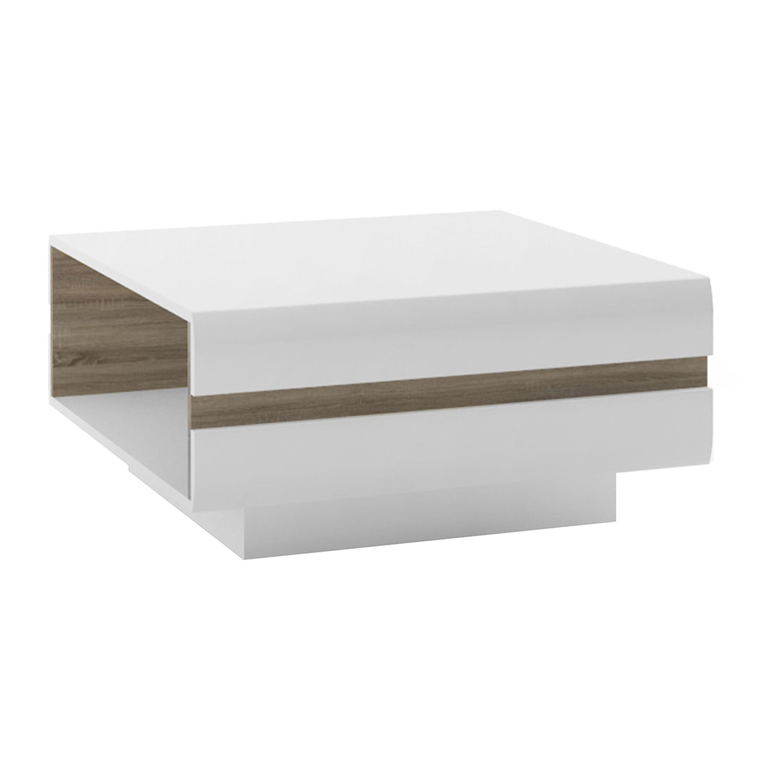 High Gloss Coffee Table Small Designer Square - Chelsea