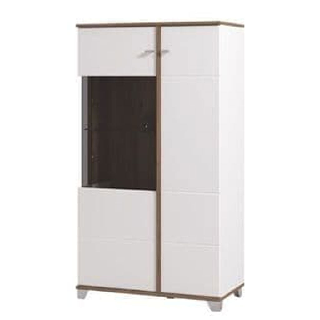 High Gloss Display Cabinet Low With 2 Doors - Minot