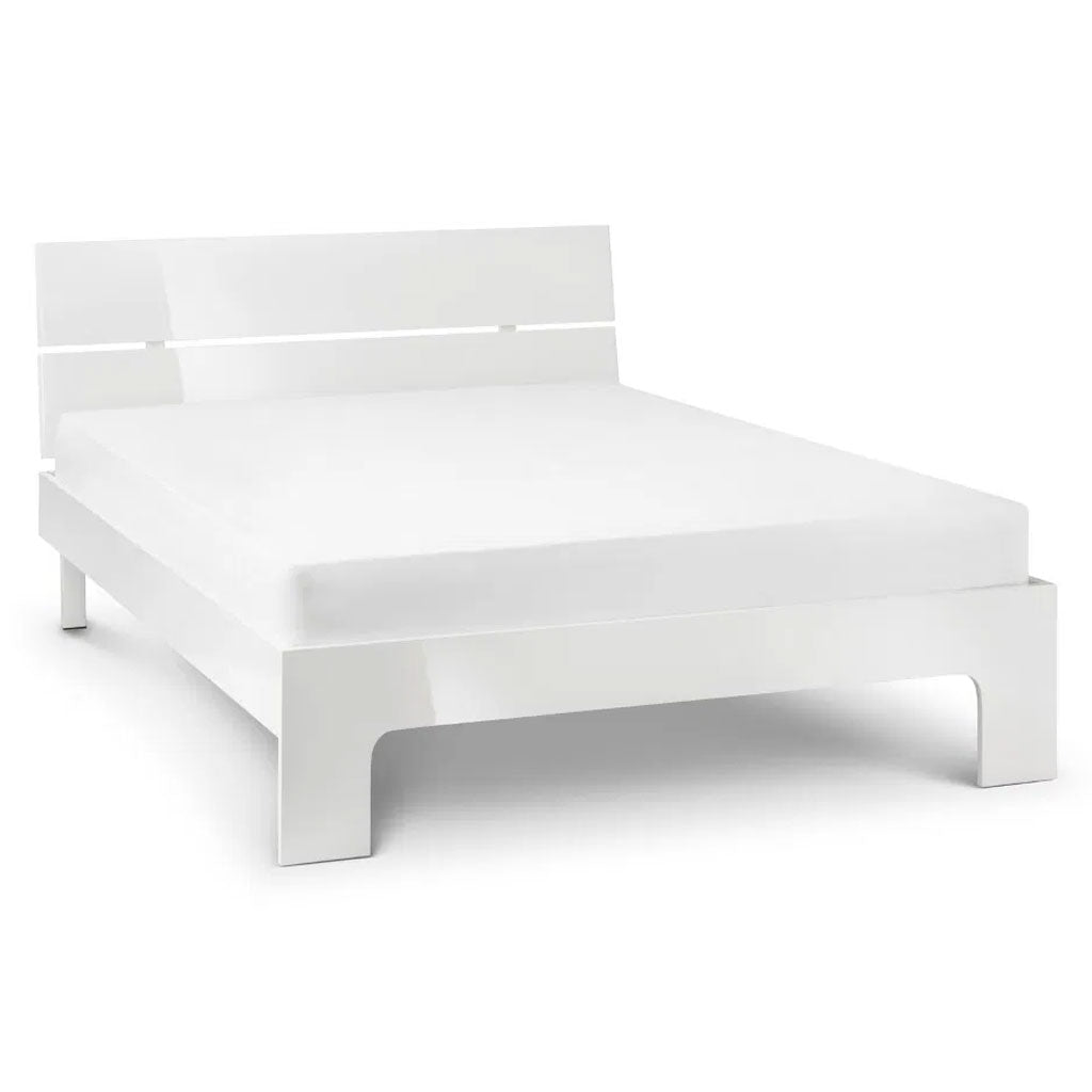 High Gloss Double Bed - Manhattan