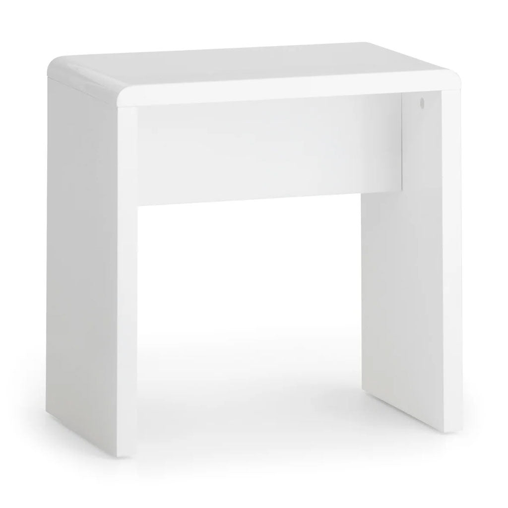 High Gloss Dressing Table Stool - Manhattan