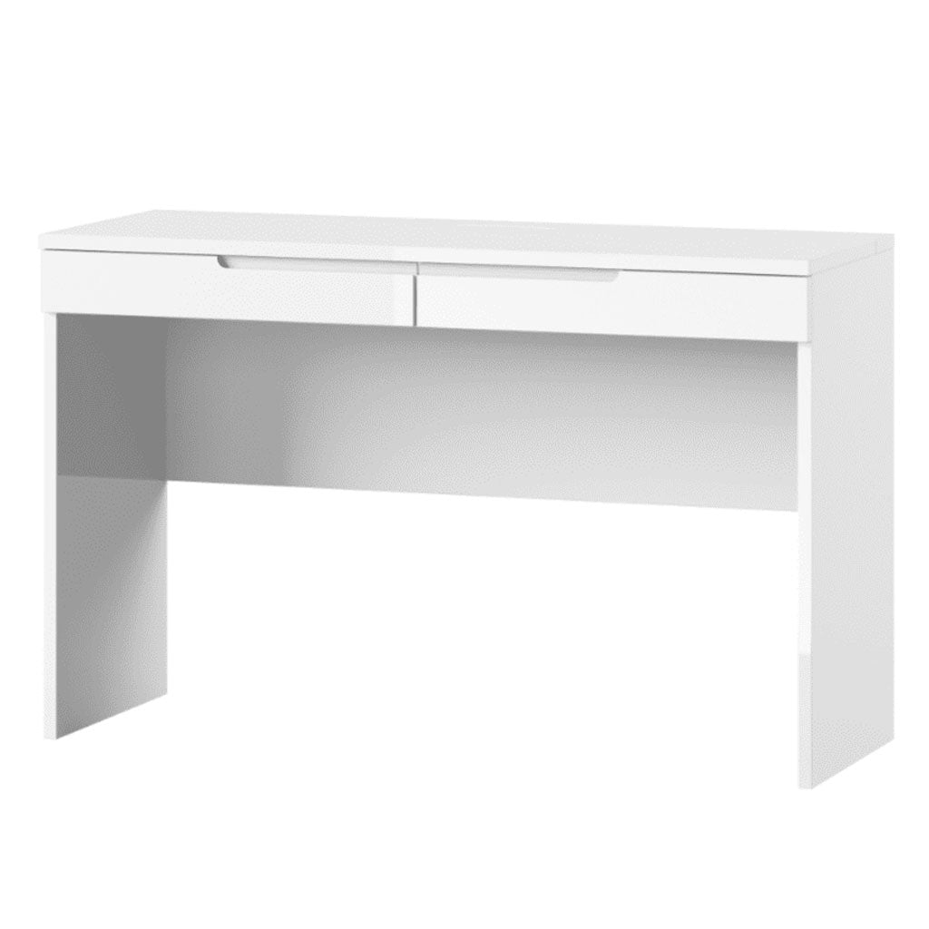 High Gloss Dressing Table With 2 Drawers - Salina