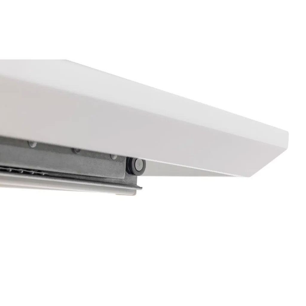 High Gloss Extending Dining Table for 4 to 6 People Rectangular - Como