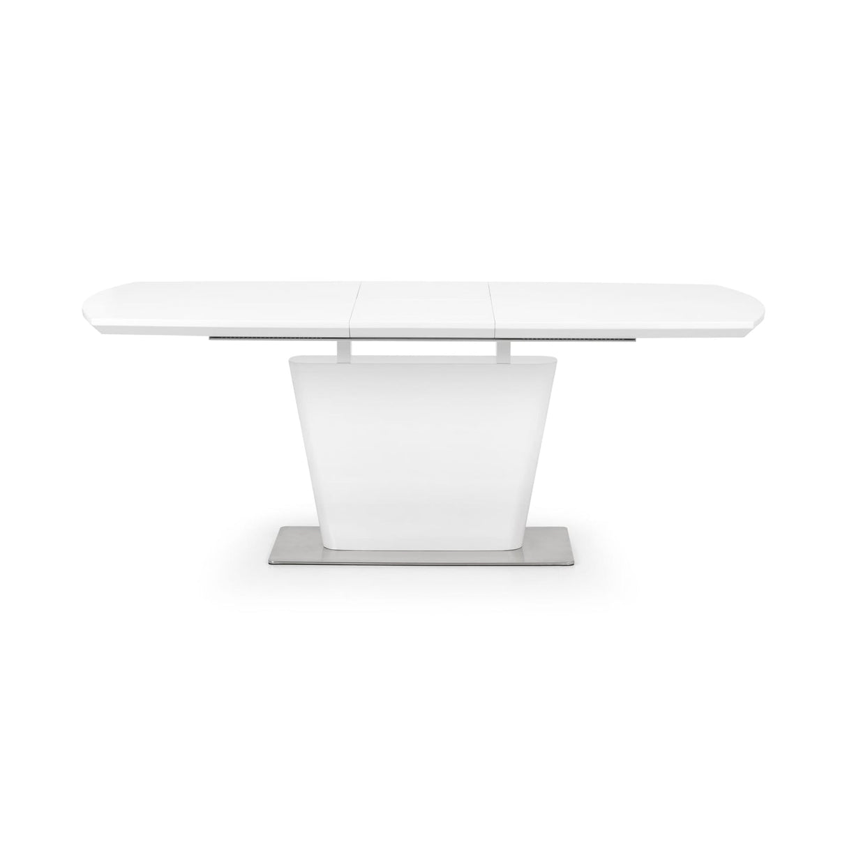High Gloss Extending Dining Table for 4 to 6 People Rectangular - Como