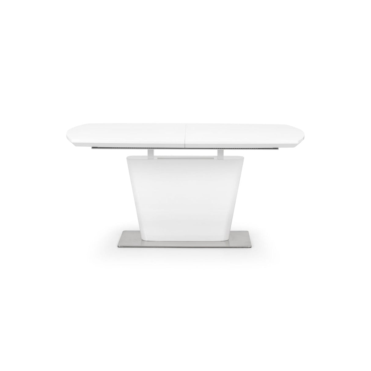 High Gloss Extending Dining Table for 4 to 6 People Rectangular - Como