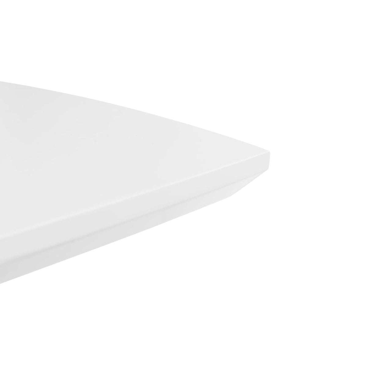 High Gloss Extending Dining Table for 4 to 6 People Rectangular - Como