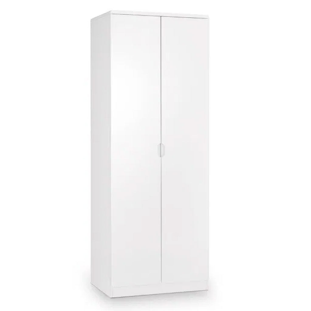 High Gloss Wardrobe With 2 Doors - Manhattan