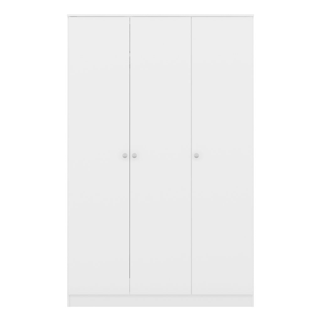 High Gloss Wardrobe With 3 Doors - Denver