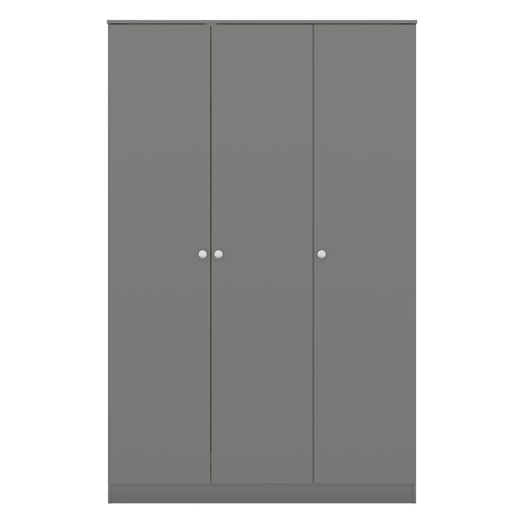 High Gloss Wardrobe With 3 Doors - Denver