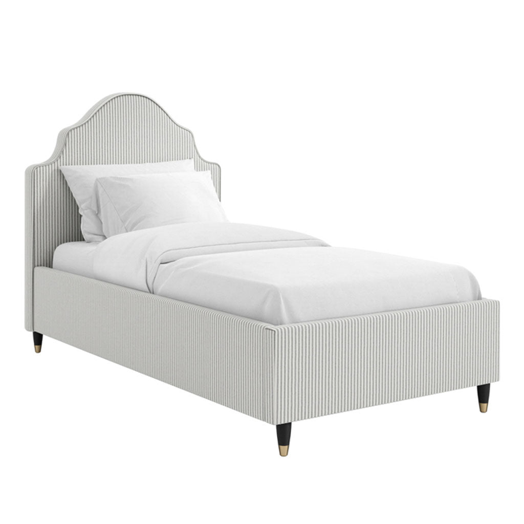 Linen Blend Fabric Single Bed - Monterey