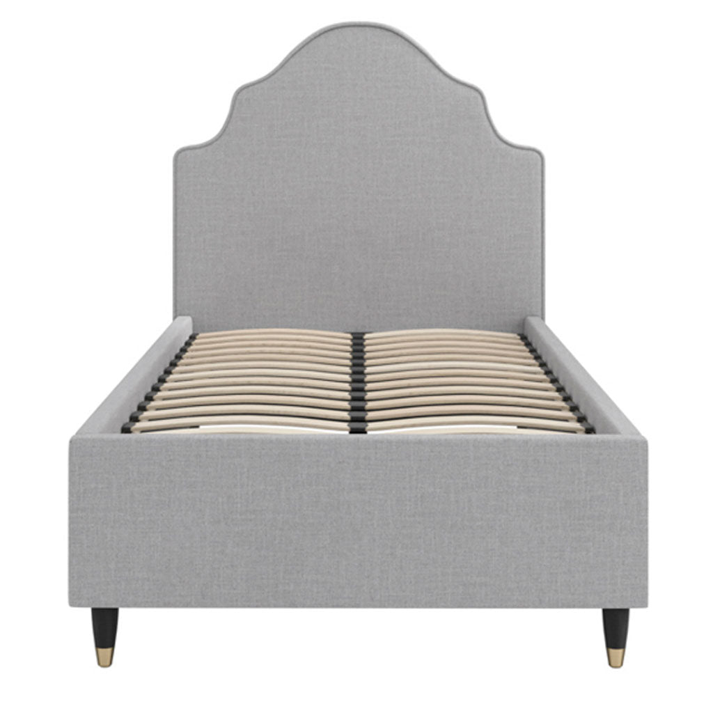 Linen Blend Fabric Single Bed - Monterey
